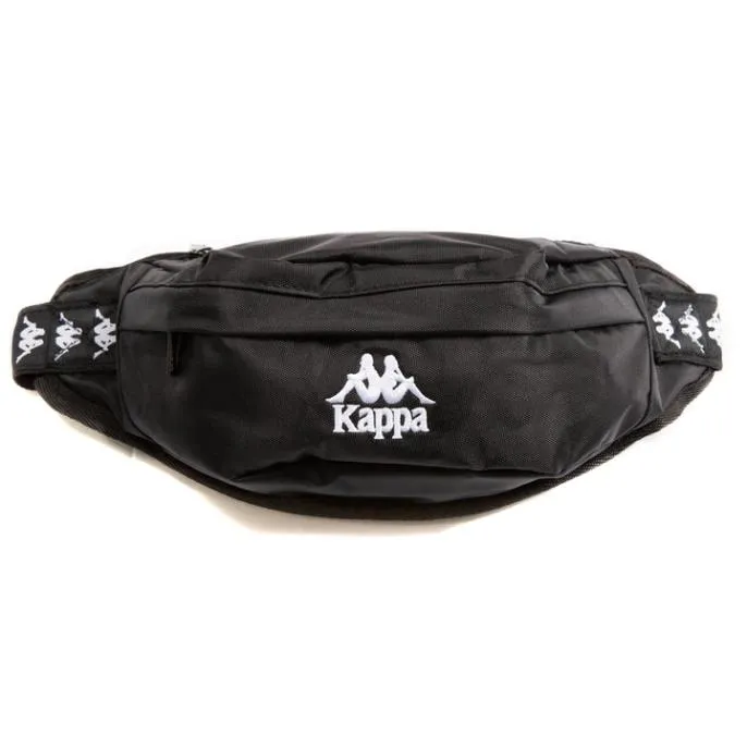 222 Banda Anais Pouch Bag 8211 Black White Men Kappa Bags