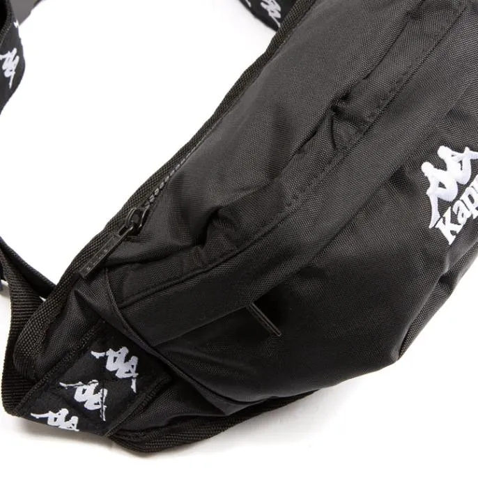 222 Banda Anais Pouch Bag 8211 Black White Men Kappa Bags 222 Banda Anais Pouch Bag 8211 Black White Men Kappa Bags