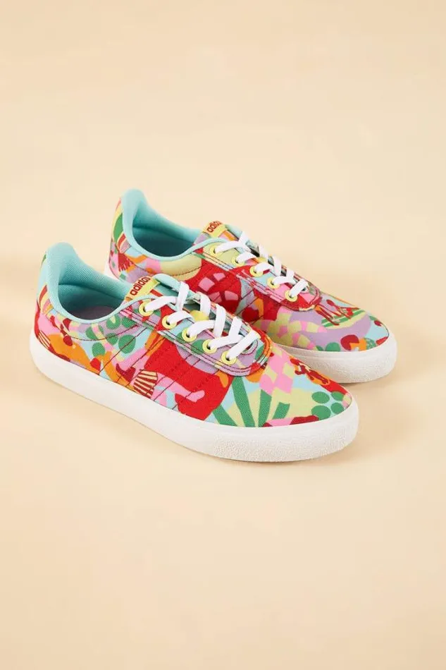 Adidas Vulcraid 3r Clear Aqua Women FARM Rio Midi Dresses