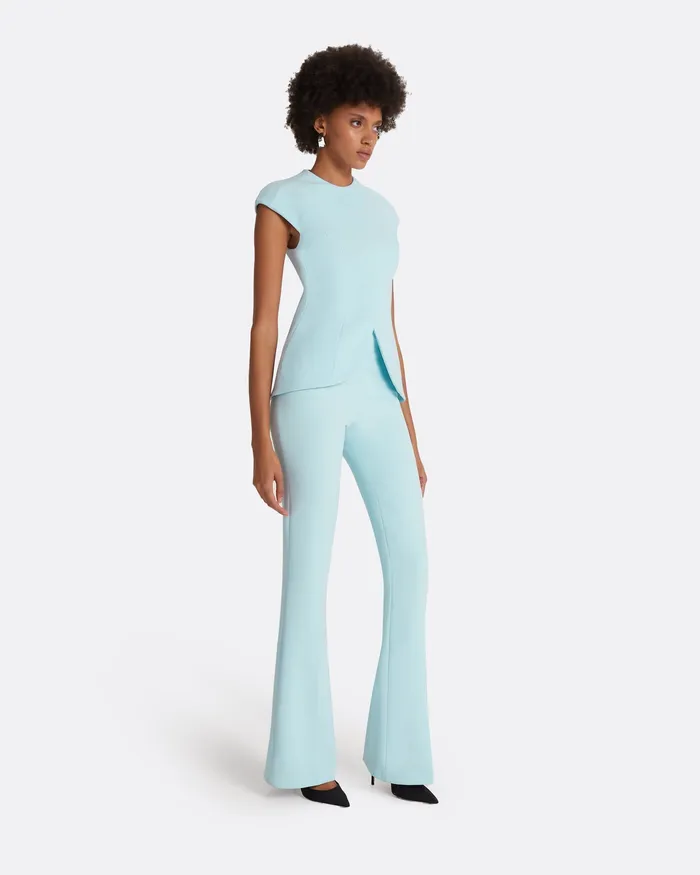 Alexa Baby Blue Trousers Baby Blue Women Icons Safiyaa