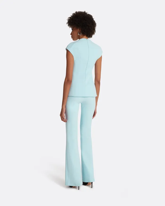 Alexa Baby Blue Trousers Baby Blue Women Icons Safiyaa