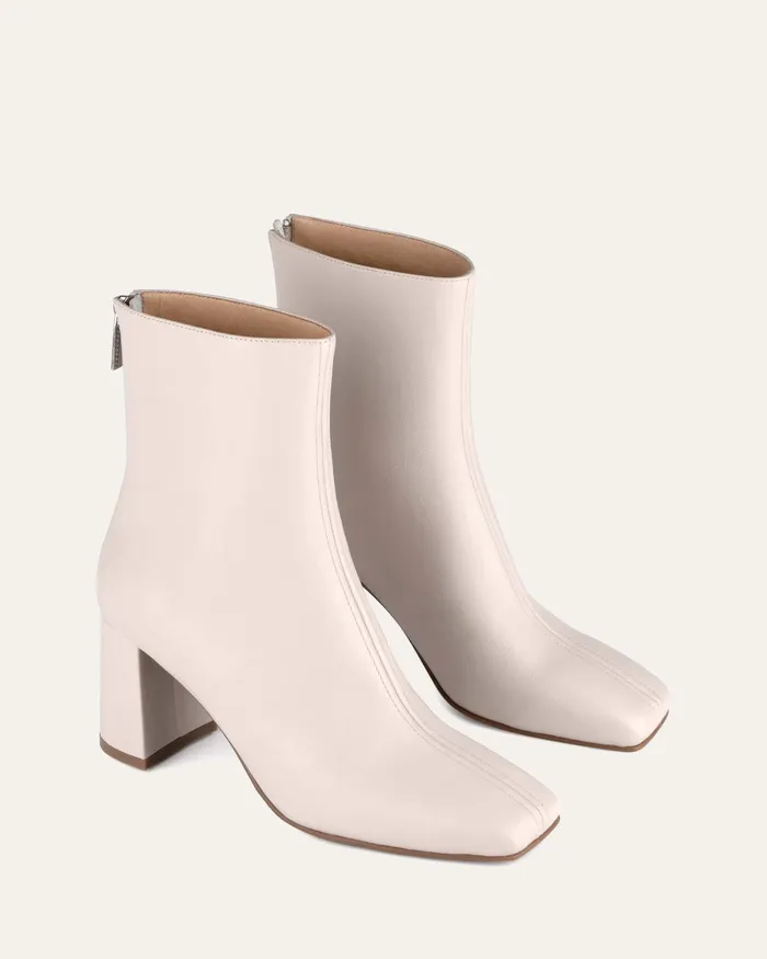 ANKLE BOOTS jomercer Women Nevada mid ankle boots bone leather