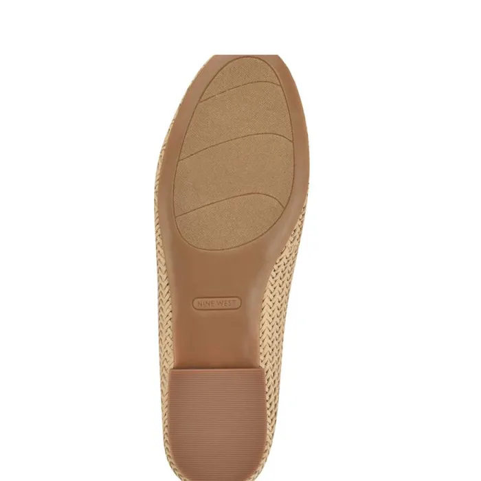 Aspyn Casual Drivers Natural Raffia Women Nine West Flats Aspyn Casual Drivers Natural Raffia Women Nine West Flats