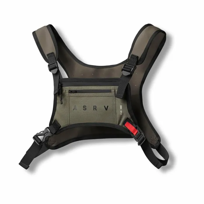 ASRV Bags Men Cordura Lightweight Chest Pack Deep Taupe