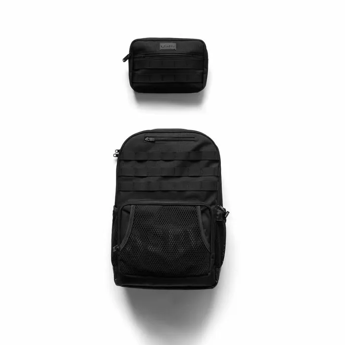 ASRV Bags Men Cordura Modular 2in1 Crossbody Backpack Black
