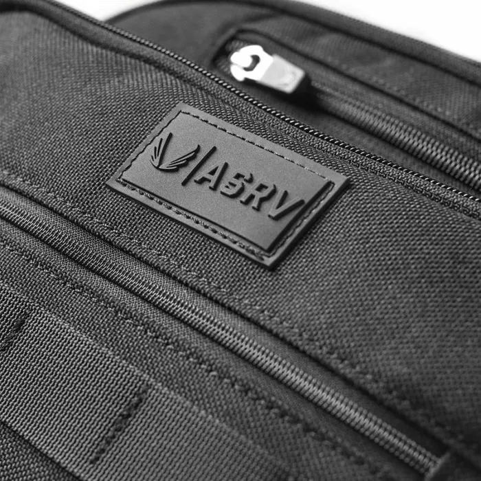 ASRV Bags Men Cordura Modular 2in1 Crossbody Backpack Black