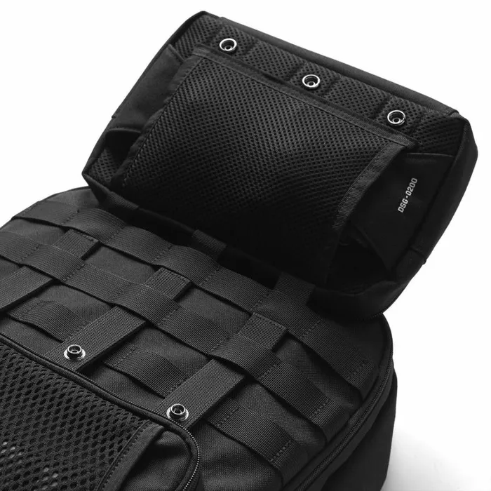 ASRV Bags Men Cordura Modular 2in1 Crossbody Backpack Black