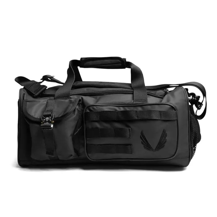 ASRV Bags Men Utility Gym Duffle Bag Black