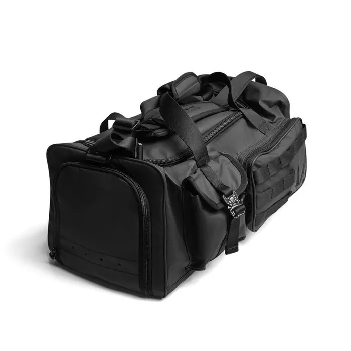 ASRV Bags Men Utility Gym Duffle Bag Black
