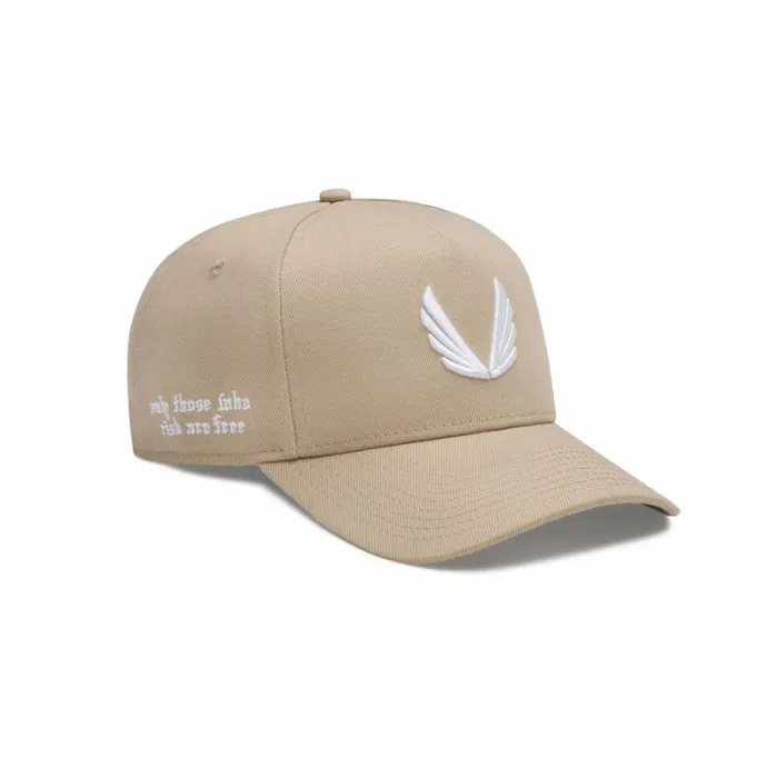 ASRV Hats and Headwear Men New Era 9Forty AFrame Hat Beigewhite