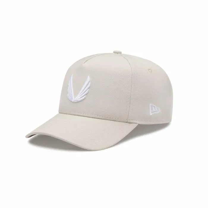 ASRV Hats and Headwear Men New Era 9Forty AFrame Hat Stonewhite