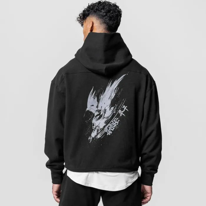 ASRV Hoodies and Sweatshirts Men TechTerry Hoodie Black Limited