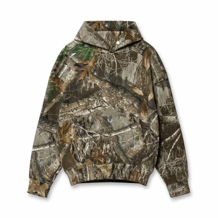 ASRV Hoodies and Sweatshirts Men TechTerry Hoodie Realtree Camo