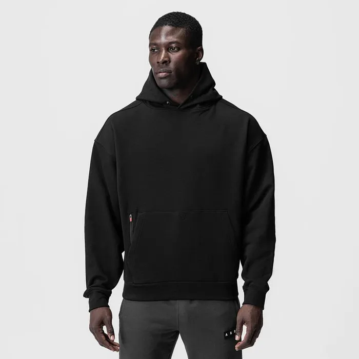 ASRV Hoodies and Sweatshirts Men TechTerry Zip Pocket Hoodie Blackblack 034otwr034 ASRV Hoodies and Sweatshirts Men TechTerry Zip Pocket Hoodie Blackblack 034otwr034