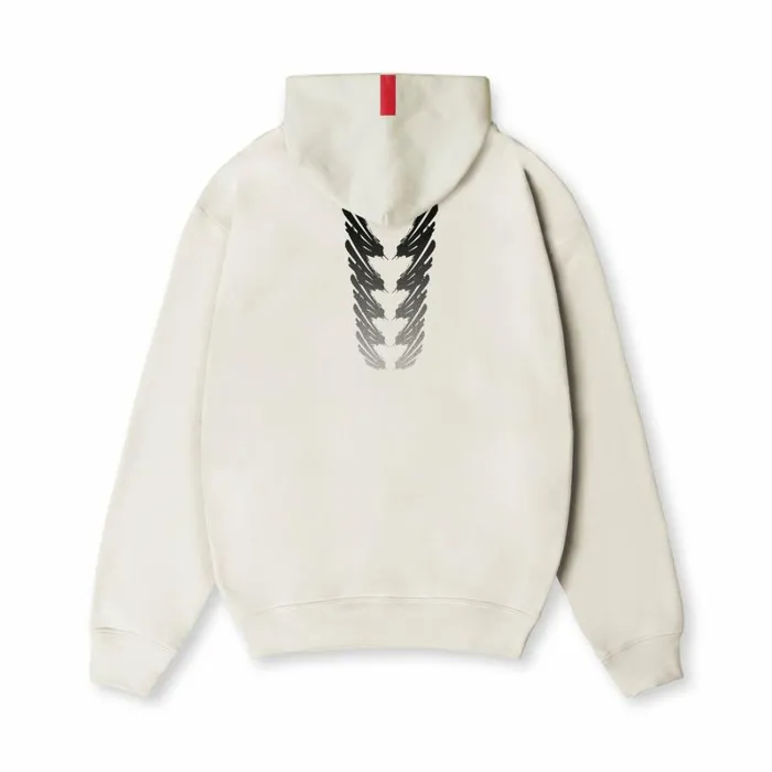 ASRV Hoodies and Sweatshirts Men TechTerry Zip Pocket Hoodie Stone 034brush Stroke034