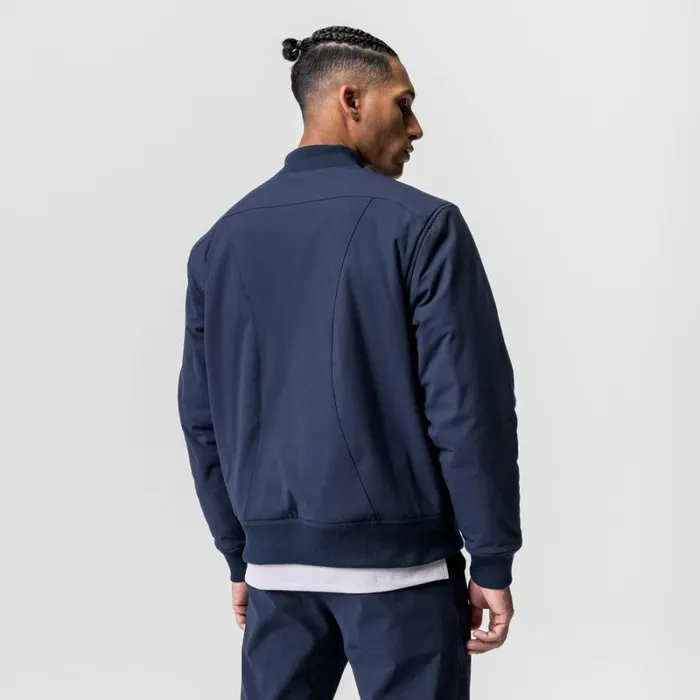 ASRV Jackets and Outerwear Men Kinterra Weatherproof Bomber Jacket Navy