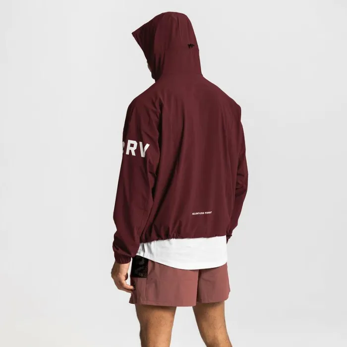 ASRV Jackets and Outerwear Men TETRALITE Anorak Jacket Crimson Red