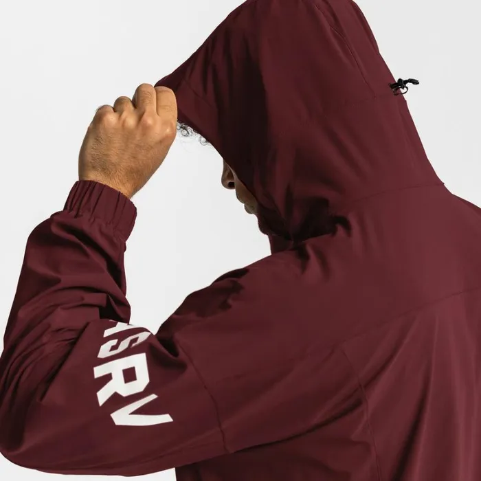 ASRV Jackets and Outerwear Men TETRALITE Anorak Jacket Crimson Red