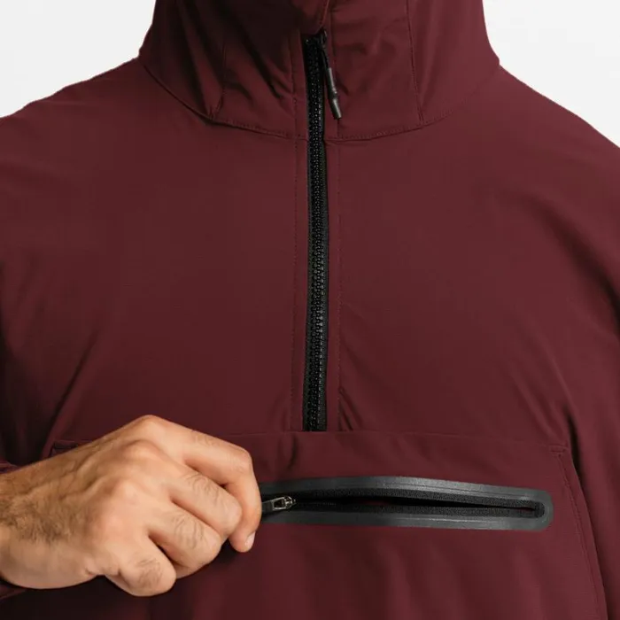 ASRV Jackets and Outerwear Men TETRALITE Anorak Jacket Crimson Red