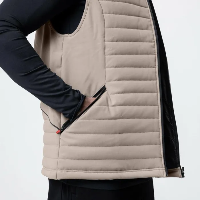 ASRV Jackets and Outerwear Men Waterproof Insulated Run Vest Chai