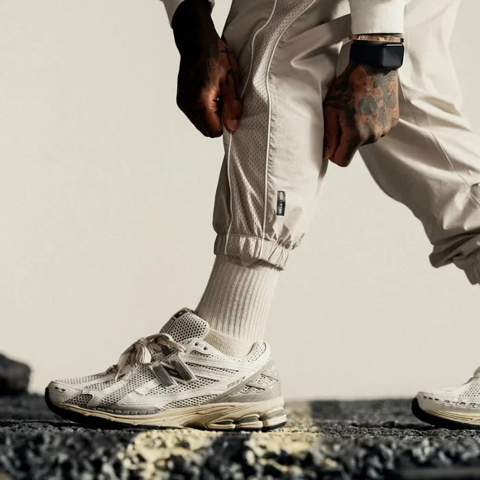 ASRV Joggers and Pants Men Ripstop Oversized Track Pant Beige