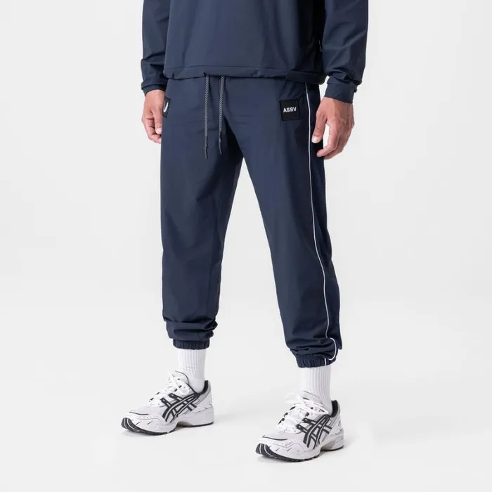 ASRV Joggers and Pants Men Ripstop Oversized Track Pant Navy 034patch034