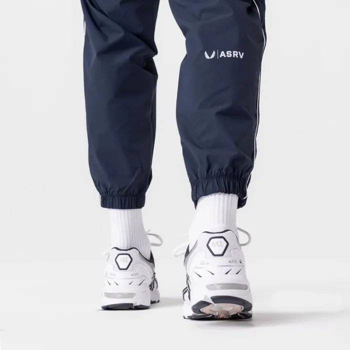 ASRV Joggers and Pants Men Ripstop Oversized Track Pant Navy 034patch034