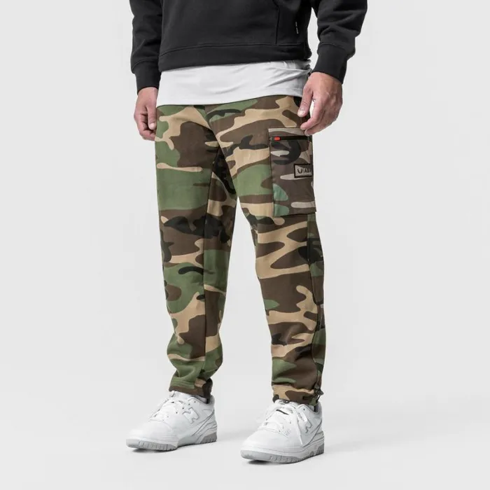 ASRV Joggers and Pants Men TechTerry Cinch Cargo Jogger Woodland Camo