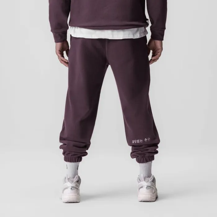 ASRV Joggers and Pants Men TechTerry Oversized Sweats Deep Purple 034patch034