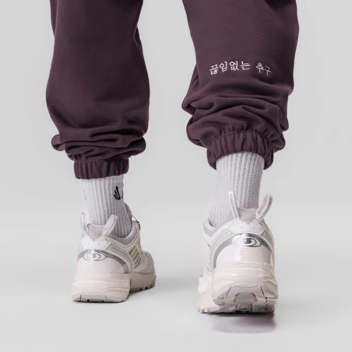 ASRV Joggers and Pants Men TechTerry Oversized Sweats Deep Purple 034patch034