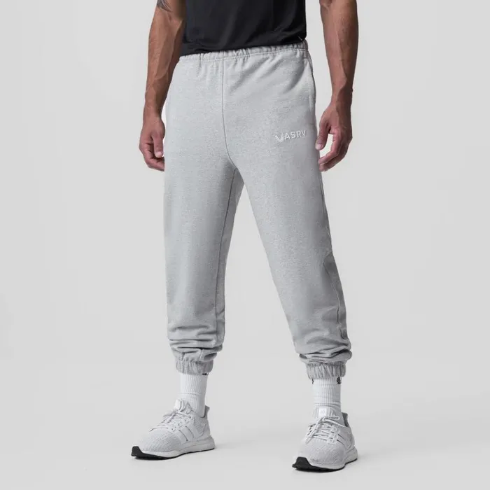 ASRV Joggers and Pants Men TechTerry Oversized Sweats Heather Grey