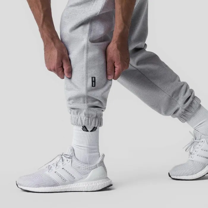 ASRV Joggers and Pants Men TechTerry Oversized Sweats Heather Grey