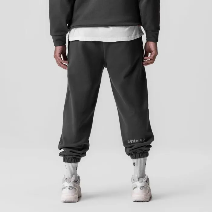 ASRV Joggers and Pants Men TechTerry Oversized Sweats Space Grey 034patch034