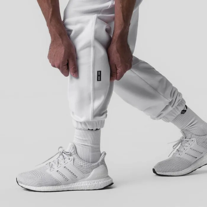 ASRV Joggers and Pants Men TechTerry Oversized Sweats White
