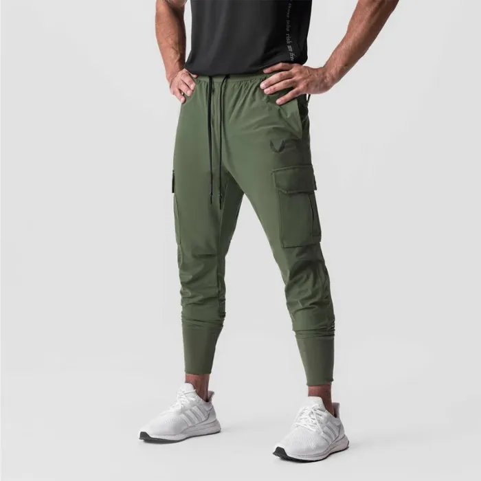 ASRV Joggers and Pants Men TetraLite Cargo High Rib Jogger Olive