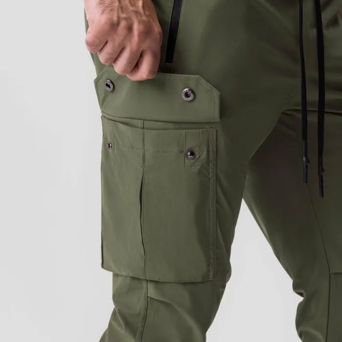 ASRV Joggers and Pants Men TetraLite Cargo High Rib Jogger Olive