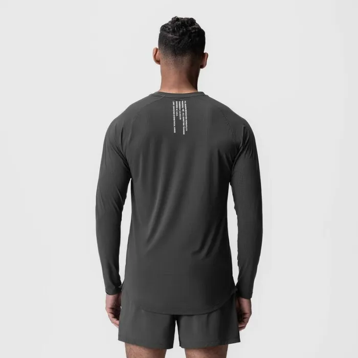 ASRV Long Sleeves Men LaserVent Established Long Sleeve Space Grey