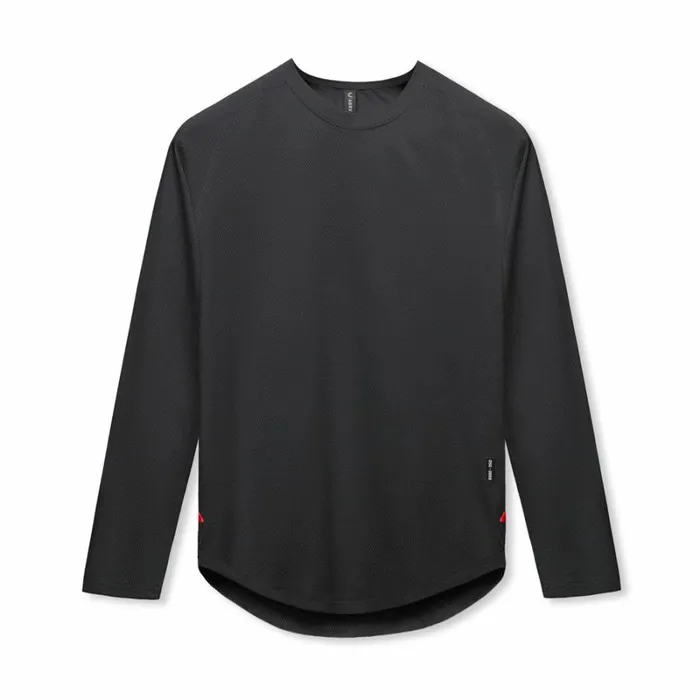ASRV Long Sleeves Men SilverLite 20 Established Long Sleeve Black