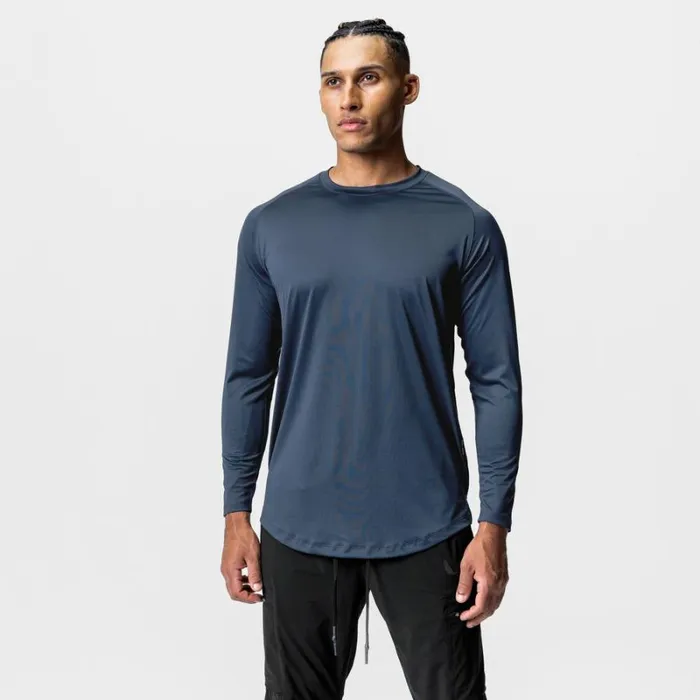 ASRV Long Sleeves Men SilverLite 20 Established Long Sleeve Navy