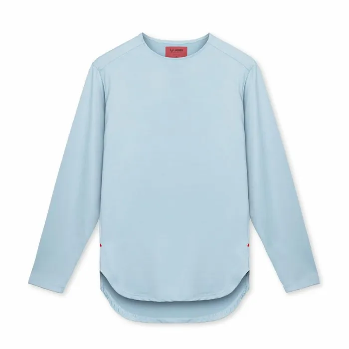 ASRV Long Sleeves Men SilverLite 20 Extended Long Sleeve Light Sky