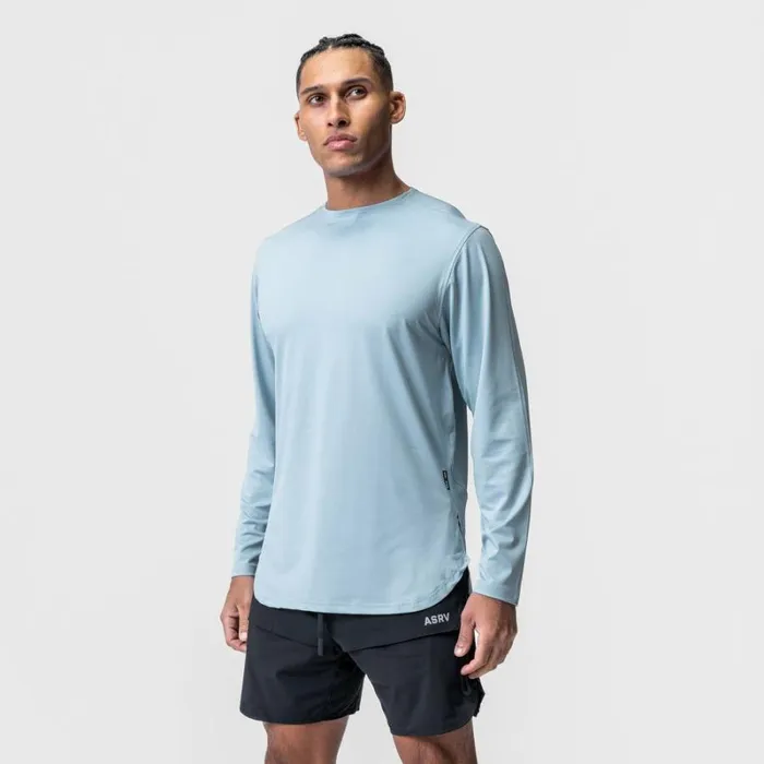 ASRV Long Sleeves Men SilverLite 20 Extended Long Sleeve Light Sky