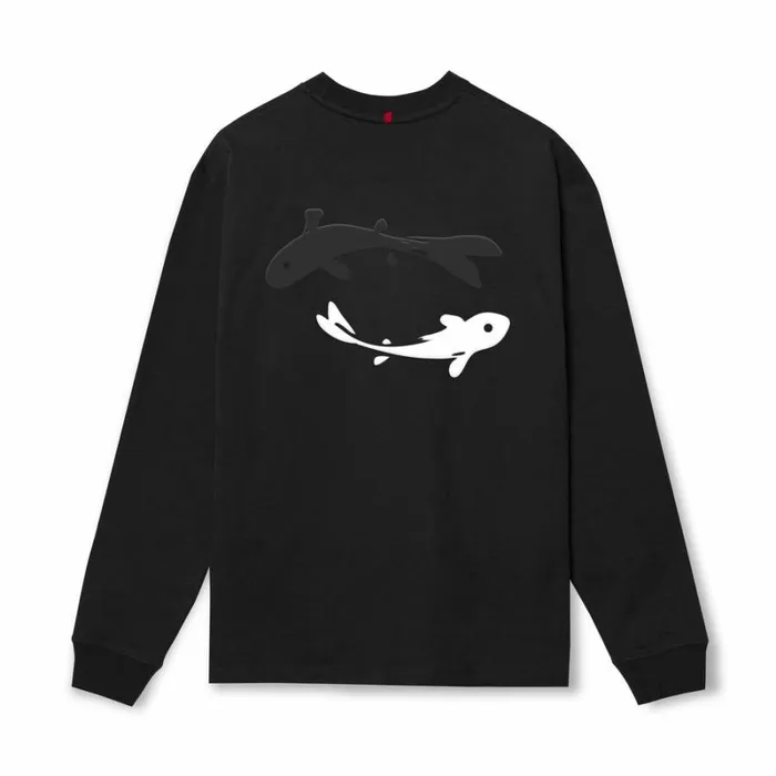 ASRV Long Sleeves Men Tech Essential Relaxed Long Sleeve Black 034koi034