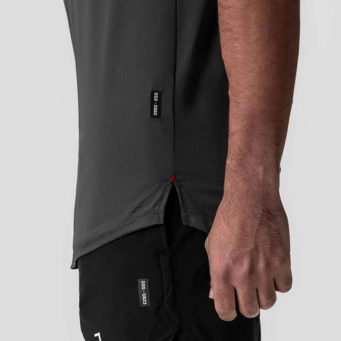 ASRV Short Sleeves Men SilverLite 20 Established Tee Space Grey 034cyber034