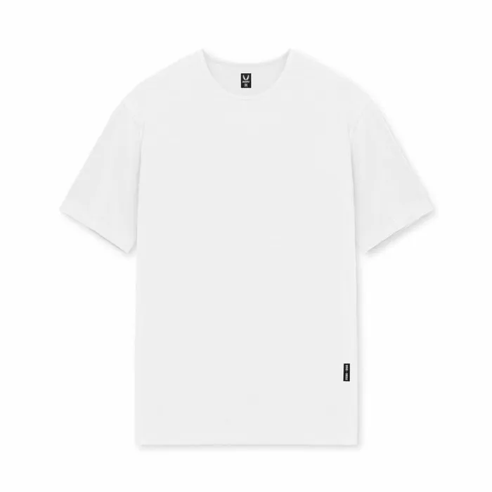 ASRV Short Sleeves Men Solucell Essential Tee White