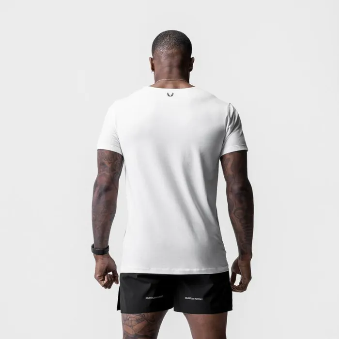 ASRV Short Sleeves Men Solucell Essential Tee White