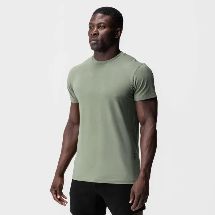 ASRV Short Sleeves Men Supima Essential Tee Sage