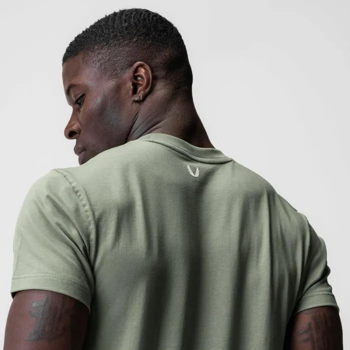 ASRV Short Sleeves Men Supima Essential Tee Sage