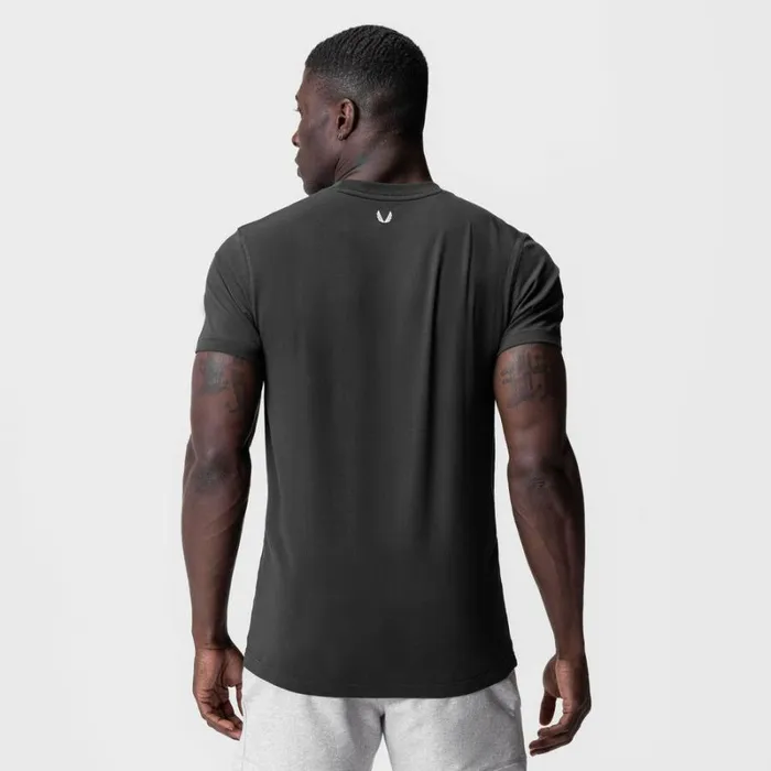 ASRV Short Sleeves Men Supima Essential Tee Space Grey