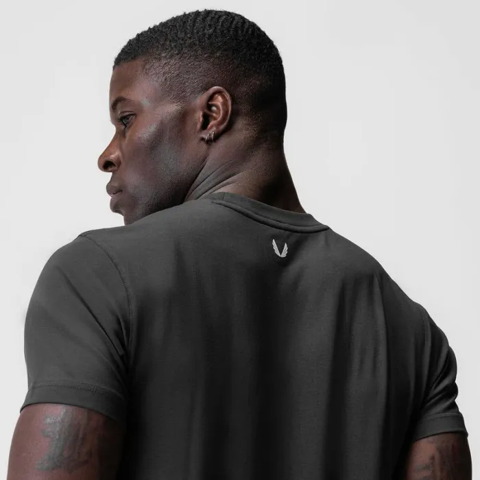 ASRV Short Sleeves Men Supima Essential Tee Space Grey