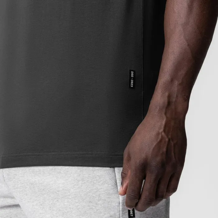 ASRV Short Sleeves Men Supima Essential Tee Space Grey